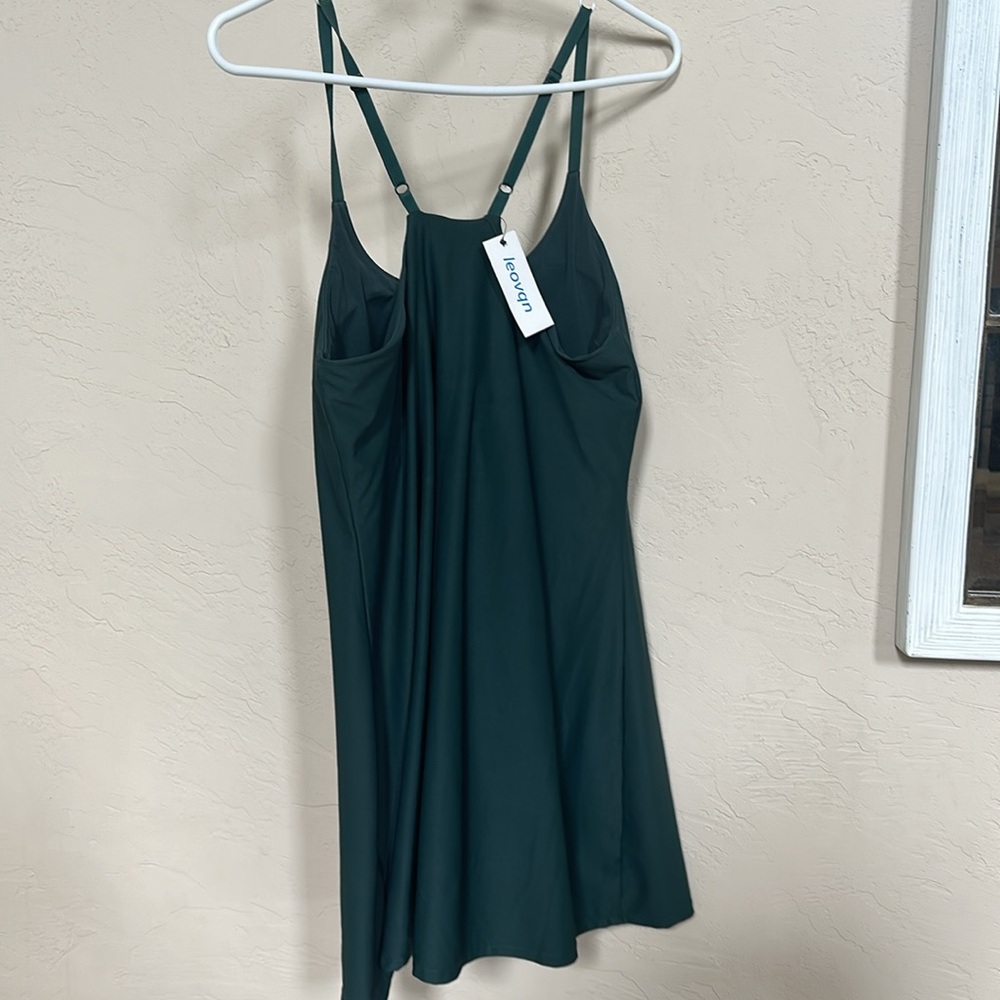 Fall dress green Athletic dress size large - Picture 4 of 6